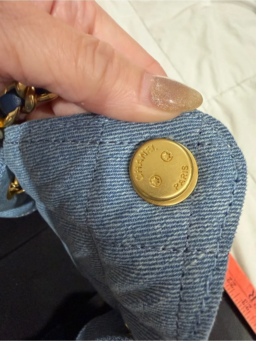 Chanel 25 Denim Hobo bag